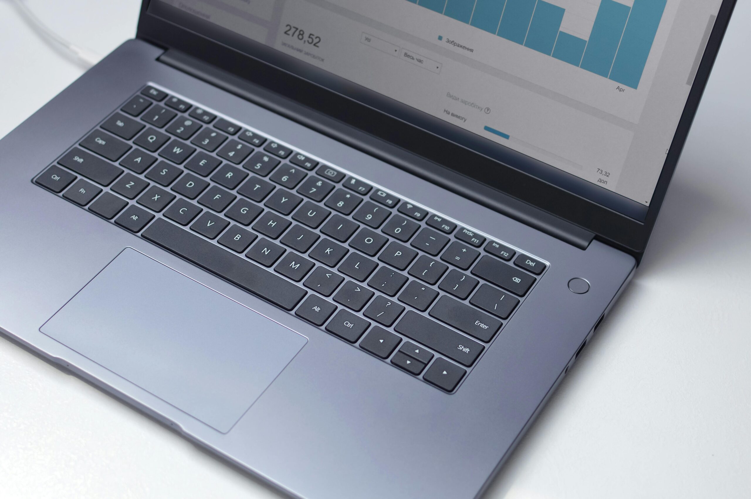 business automation workflow dashboard on computer screen