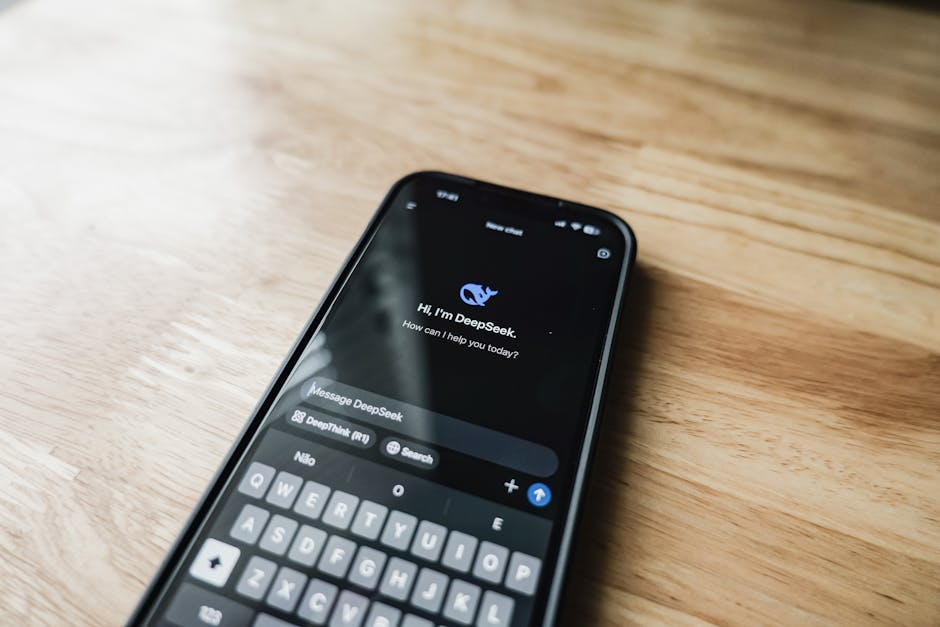 AI tools for solo founders chat interface on smartphone