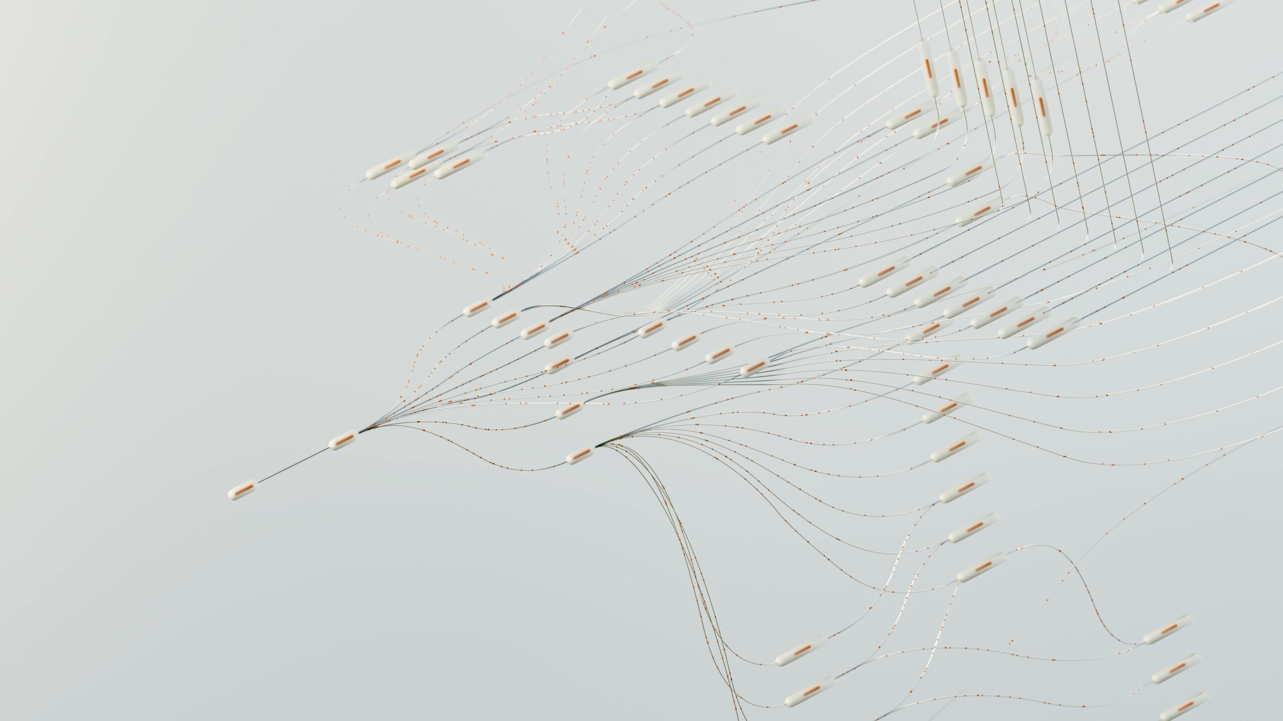 neural network visualization representing MCP protocol data flow