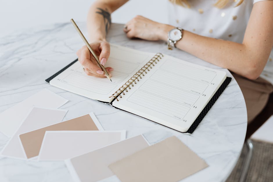Workflow mapping with sticky notes strategy board