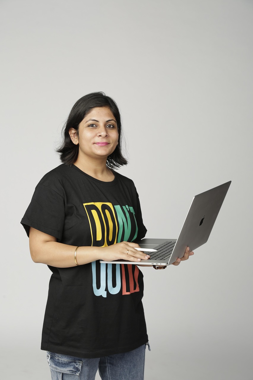 Solo startup founder working on laptop to build AI-powered SaaS product